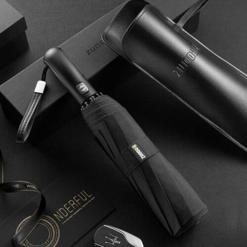 Windproof Men Umbrella Automatic Rain Large Uv Protection Rain Umbrellas Business High Quality Folding Men Umbrella Paraguas Y6S