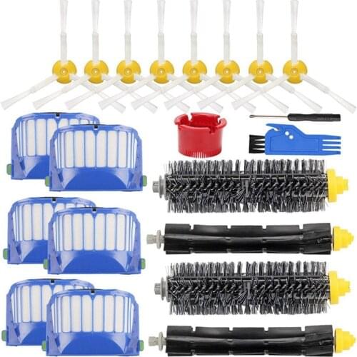Replacement Parts Accessory for IRobot Roomba 600 Series 645 655 675 Vacuum Cleaner Replenishment Kit