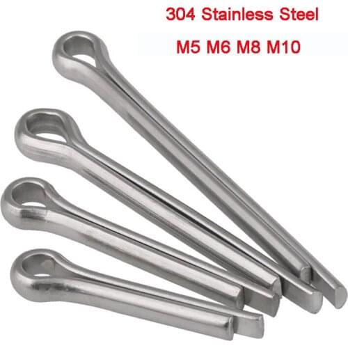1/2/5pcs Metric 304 Stainless Steel U-shaped Pin Cotter/Hairpin Pins Cotter Pin M5 M6 M8 M10 Length 25mm-120mm