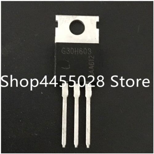 10Pcs IGP30N60H3 G30H603 TO-220 30A 600V