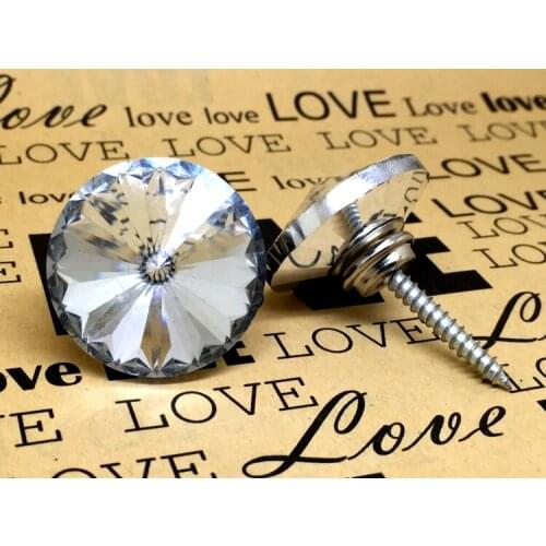 550PCS/LOT) 25MM Sofa Upholstery Crystal Diamante Screw Button Headboard Decors