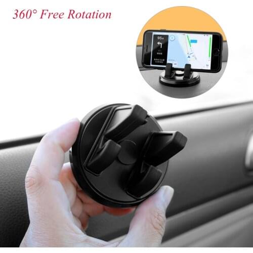 Car Phone Holder 360° Free Rotation Universal Stand Mount Bracket For Mobile Phone Air Conditioning Outlet Car Bracket