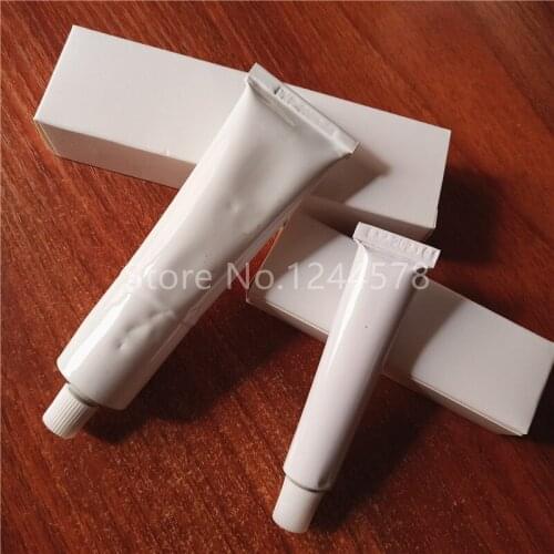 10 Pcs White Tube Blank Tube Tattoo Cream Before Permanent makeup Body Eyebrow Eyeliner Lips 10G 30G Supplies