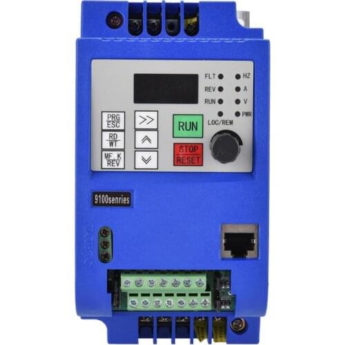 Single Phase to 3 Phase Motor Drive VFD Frequency Speed Controller AC220V 2.2KW\ PID Controller