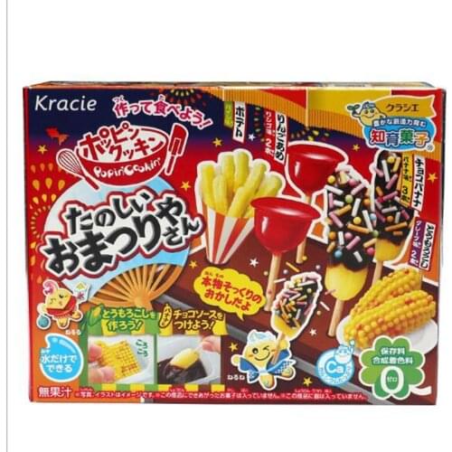 Kracie Omatsuriyasan Happy kitchen popin cookin Japanese omaturi DIY handmade Toy Kitchen Pretend Toys