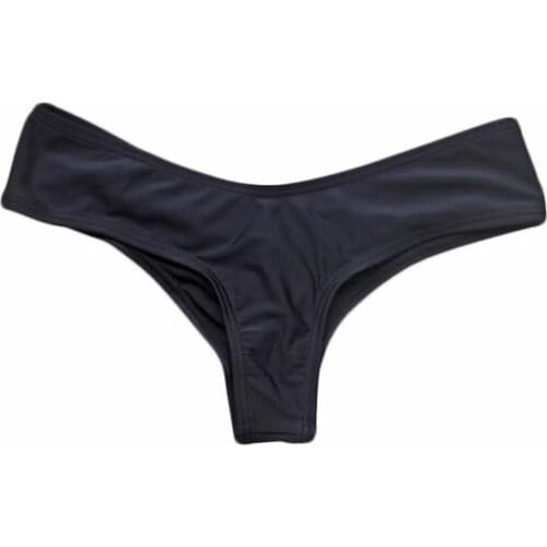 Classic Cut Short Bottoms Biquini Swim Ladies Swimsuit Women Briefs Bikini Bottom Side Ties Brazilian Thong Swimsuit Plus Size