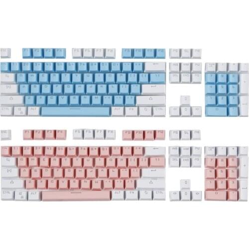 Mechanical Keyboard 104 Doubleshot ABS Spacebar Keycaps Blank Keycaps For Cherry MX Mechanical Keyboard Key Caps Switches keycap