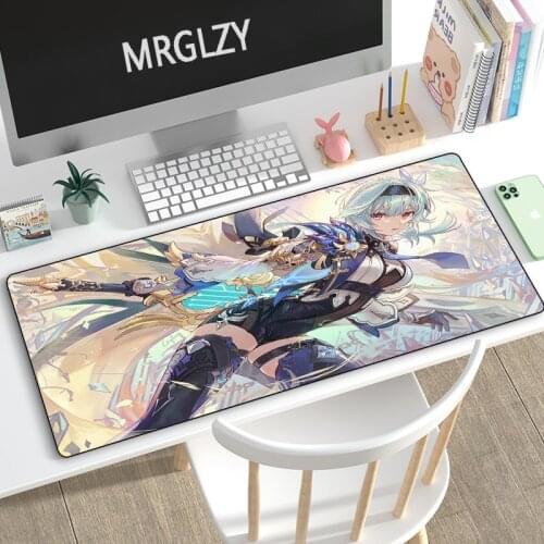 MRGLZY Multi-size Sexy busty beauty Genshin Impact Mouse Pad Gamer Large DeskMat Computer Gaming Peripheral Accessories MousePad