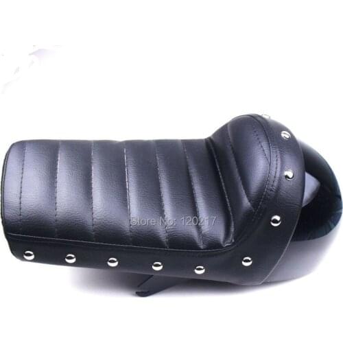 New Black Cafe Racer Retro Seat Monkey Z50 Z50J Z50A Z50R Gorilla Vintage Seat Hump Metal Stud