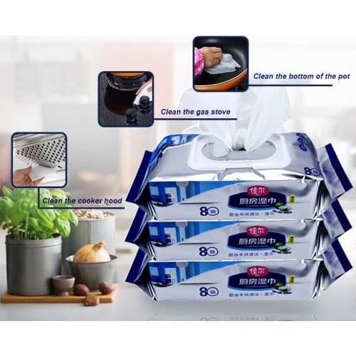 Disposable Towels For Kitchen Tools Degreasing Cleaning Cloth Reusable Wet Wipes Rags Home Swedish Dishcloth Soft Kitchen Towel