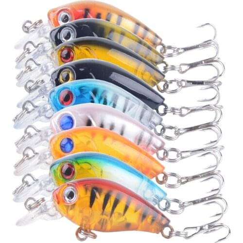 Wholesale Top Quality 45pcs/lot 4.6cm/1.81 3.6g/0.13oz pesca artificial hard bait fishing lure minnow wobbler tackle style