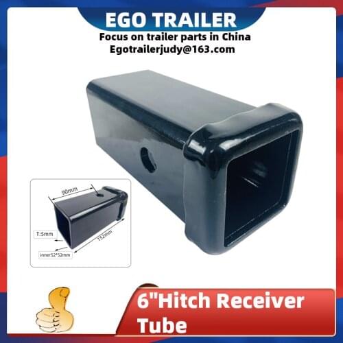 6" Length Weld On 2"Hitch receiver tube HITCH BALL MOUNT RECEIVER FITS STANDARD 2"X2"