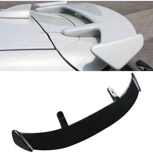 CEYUSOT For Universal Roof Spoiler WING Mazda CX-3 CX3 ABS Material Car Window Rear Lip Black Tail Fin Refit Accessories 2018-21