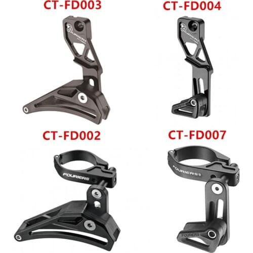 Fouriers Bicycle Guide Chian Tensioner Single-disc Steady guide MTB Bike protector Seattube Clamp For 1*System Aseemble parts