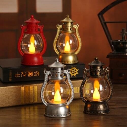 Vintage oil lamp outdoor lamp Christmas Ramadan Halloween garden wedding party decoration atmosphere decoration lamp