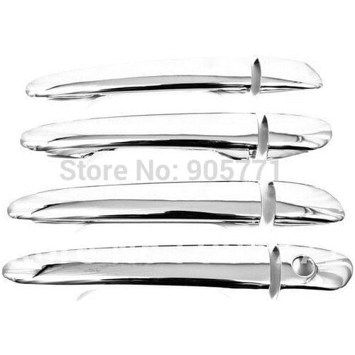 High Quality Chrome Door Handle Cover for Mazda 2 / Demio 08-09 free shipping