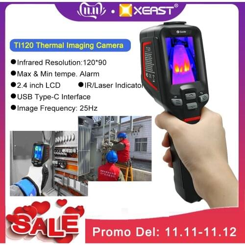 XEAST 2021 Hot Sales T120 Entry-level Portable Infrared Imaging Thermograph camera Thermal Imager T120V