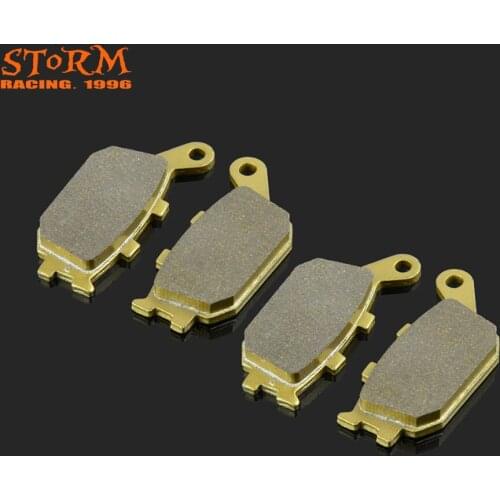 Motorcycle Rear Caliper Brake Pads For HONDA CB VRX CBF CBR NC XL VTR VT VTX 400 500 600 700 750 900 1000 1100 1300