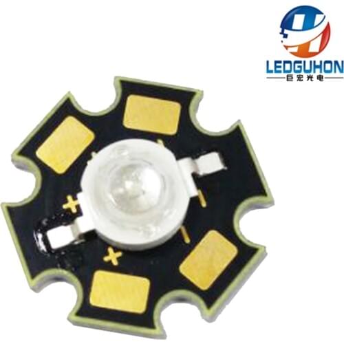 1w green high power led on PCB