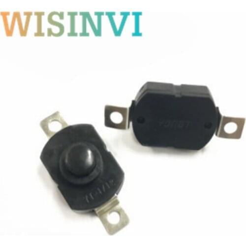 10PCS 1712-KD push button Switch 1712KD flashlight switch LOCK 17*12*9.5mm Table lamp switch flashlight button switch ON-OFF