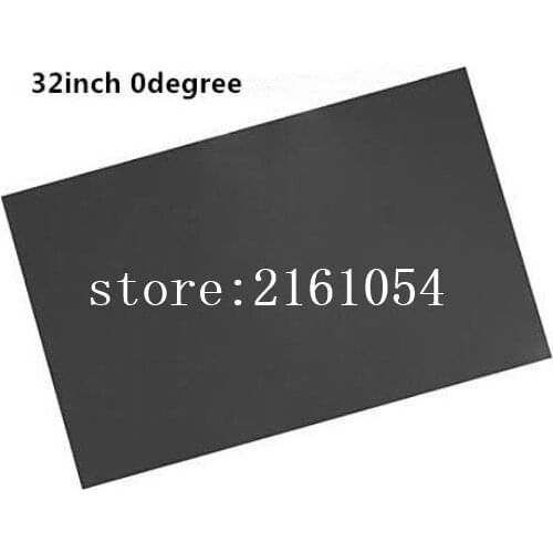 10pcs 32inch Wide lcd polarizer film sheet for 32 inch wide screen,0 degree glossy polarizing film