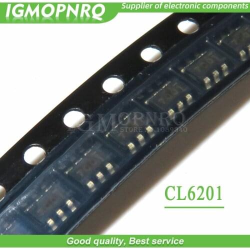 10pcs CL6201 7001 SOT23-6 silk white LED driver for LCD backlight driver IC