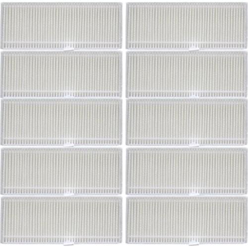 10 pieces Robot Vacuum Cleaner Hepa filter for cleanmate QQ6 Robotic Vacuum Cleaner Parts Accessories Replacement Hepa filter