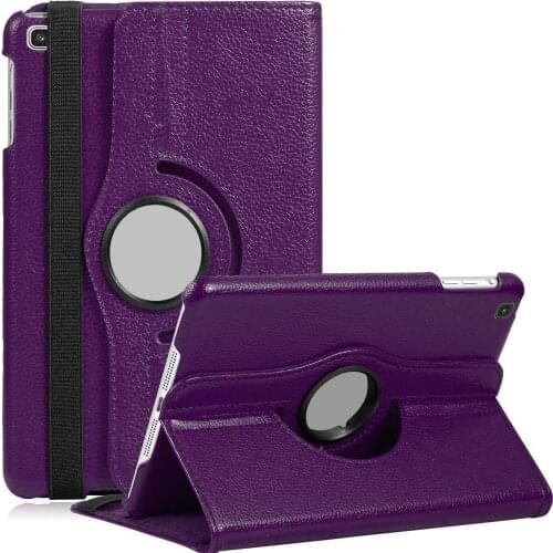 360 Degree Rotating Flip Smart Stand Pu Leather Tablet Case Cover For Samsung Galaxy Tab A 8.0"inch 2019 SM-T290/T295/T297