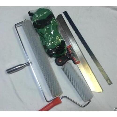 Cement Self-leveling Kit Epoxy Floor Paint Roller Blade Spike Construction Tool High quality NE