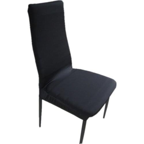 4Pcs/Lot Elastic Chair Slipcover Dining Chair Cover Spandex Stretch Chair Cover Seat Case Anti-dirty Chair Cover for Banquet