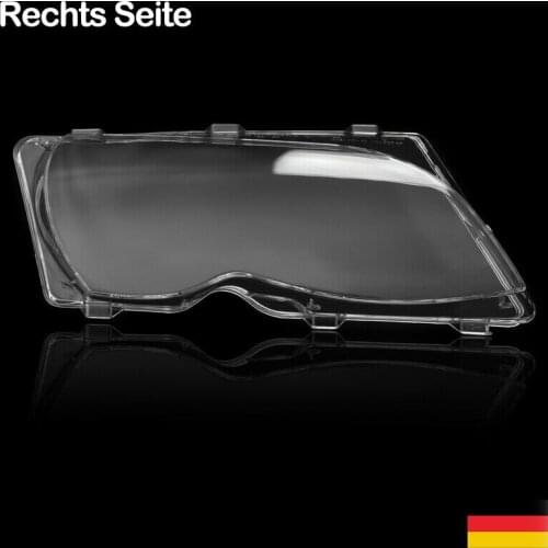 MagicKit For BMW 3 Series E46 4Door 2002-05 Facelift Right Headlamp Clear Len Cover Shell