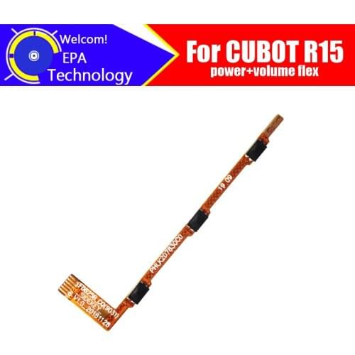 CUBOT R15 Side Button Flex Cable 100% Original Power + Volume Button FPC Wire Flex Cable repair accessories for CUBOT R15