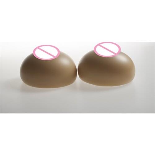 Artificial Silicone Breast A Cup 500g/pair Fake Boobs Breast Forms For Crossdresser Drag Queen Shemale Transgender