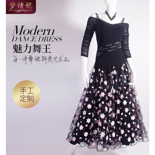 Customize New ballroom dance dress standard ballroom waltz dresses ballroom dance competition dresses custom made M188