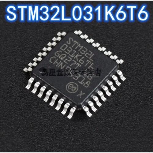 1PCS-10PCS 100% new original authentic STM32L031K6T6 QFP-32 32L031K6T6 QFP32 32-bit microcontroller chip