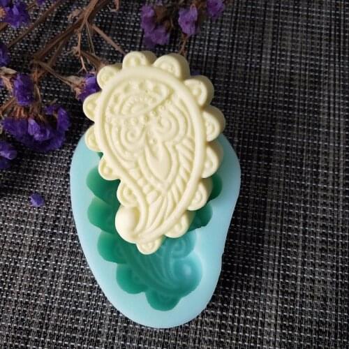 PRZY QT0120 3d Eye Fatima Emboss Handmade Soap Making Molds Silicone Mold Soap Mould Candle Silicone Mold Resin Clay Mold