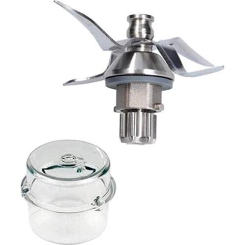 Replacement Blender Knife and Blender Jar Lid for Vorwerk Thermomix TM31 Food Processor Mixing Knife
