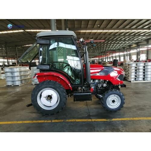 2020 Tractor 50HP 4WD With Cabin Farm Tractor Orchard Paddy Lawn Garden Agricultural Machinery