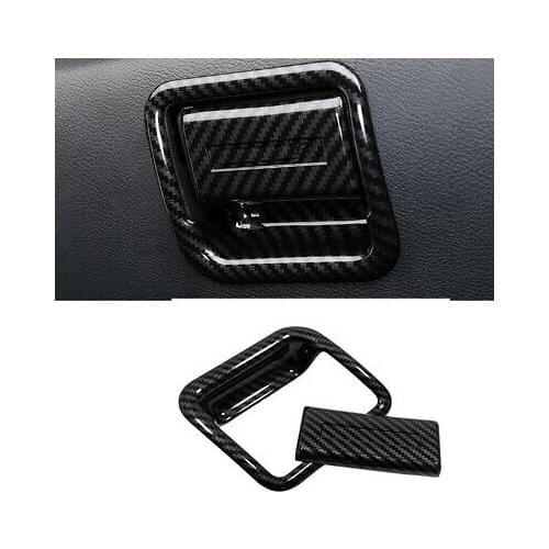 Inner Storage Box Handle Cover 2pcs For Nissan Navara Frontier NP300 2015-2019