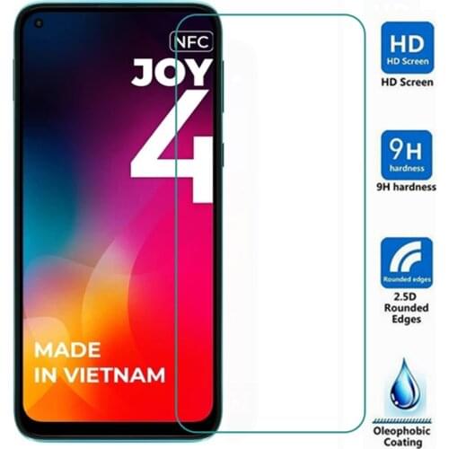 For Vsmart Joy 4 NFC Tempered Glass For V Smart Joy 4 9H Premium Screen Protector Toughened Glass Film Joy4 Guard Shield Cover