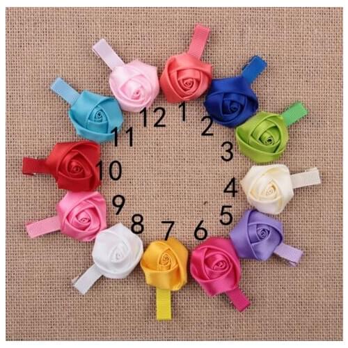 Red Rose Flower Hair Clip Hairpin DIY Headdress Hair Accessories For Bridal Wedding Free Shipping YH493