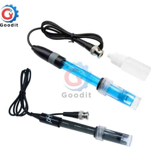 PH Electrode Probe BNC Connector for Aquarium PH Controller Meter Sensor ph Tester Refillable / Non-fillable PH electrode probe