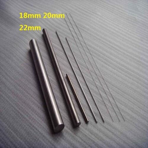 18mm 20mm 22mm Tungsten bar Polished Tungsten rods W Bar tungsten stick needle tungsten w electrode WMoNiFe research