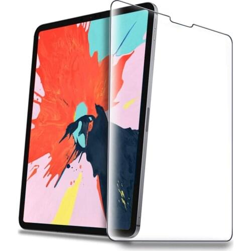 2 PACK 9H Tempered Glass Film Protection Shield Screen Protector for Apple iPad pro 12.9 2018