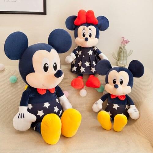 2021 hot sale Disney plush dolls Mickey and Minnie plush toys birthday wedding gifts for kids and babies