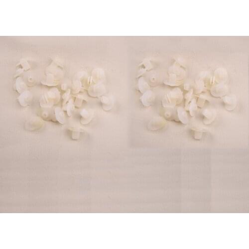 50Pcs/Set Car Bumper Grommet Nut Clip Retainer 71144SR3A00 Fit for Acura Integra TL Honda Civic Accord CR-V Del Sol Prelude