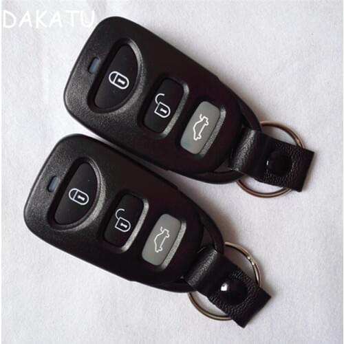 DAKATU Keyless Entry Fob 3 Button Remote Key Case For Kia Carens Remote Transmitter Shell Case