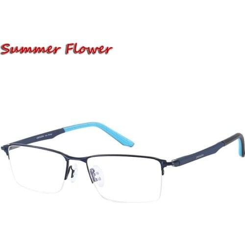 Men Progressive Glasses Frame Prescription Eyeglass Titanium Alloy Myopia Presbyopia Glass Teens Brand Designer