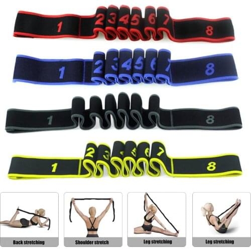 Nylon Fitness Bands Fitness Sport Yoga Elastic Exercise Band Workout Expander Rubber Fitness Loop Gym Resistance Band