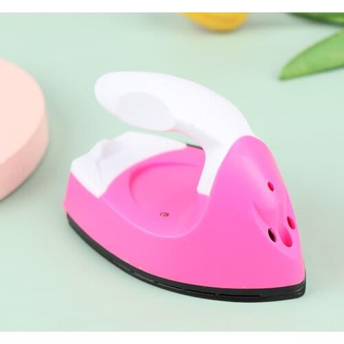 Mini Electric Iron Small Portable Travel Crafting Craft Clothes Sewing Supplies